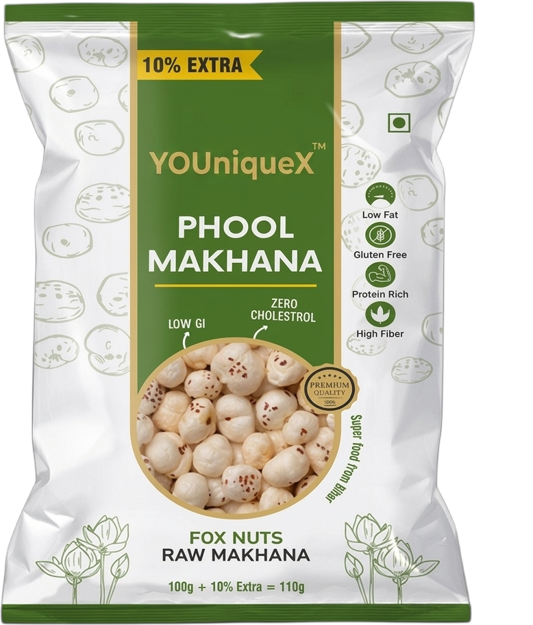 YOUniqueX Premium Phool Makhana (110g)