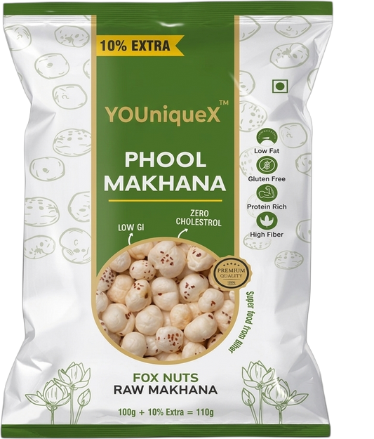 YOUniqueX Premium Phool Makhana (110g)