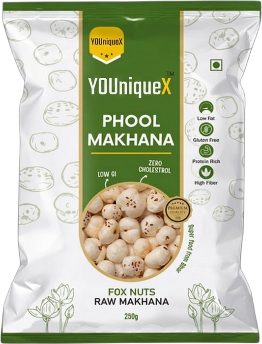 YOUniqueX Premium Phool Makhana (250g)